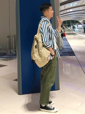 「travel」｜Hojiさん（メンズ・178cm）の秋コーディネート