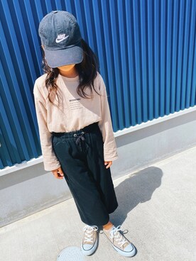 RUUさん（キッズ・123cm）の春コーディネート