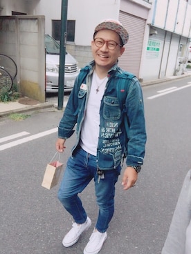Loving Usagiさん（メンズ・163cm）の春コーディネート