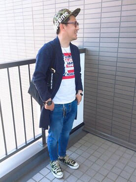 Loving Usagiさん(メンズ・163cm)の春コーディネート