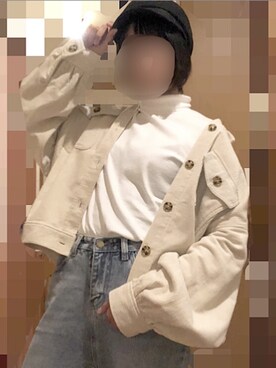 「one way（ワンウェイ）のアイテム（その他アウター）」を使った、はてなさん（レディース・164cm）の冬コーディネート