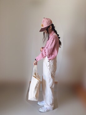 「CONVERSE（コンバース）のCONVERSE コンバース ジャック パーセル / JACK PURCEL（スニーカー）」を使った、Rabbitsekine🐰さん（レディース・162cm）の春コーディネート