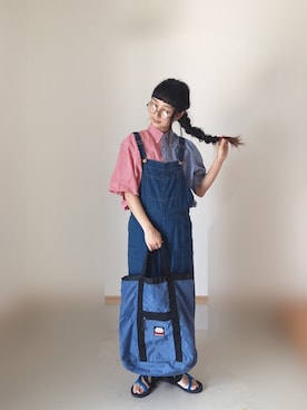 「MADDEN（メデン）のアイテム」を使った、Rabbitsekine🐰さん（レディース・162cm）の夏コーディネート