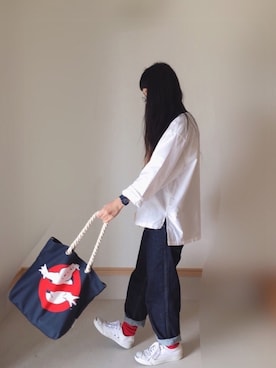 「CONVERSE（コンバース）のCONVERSE コンバース ジャック パーセル / JACK PURCEL（スニーカー）」を使った、Rabbitsekine🐰さん（レディース・162cm）の春コーディネート