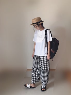 Rabbitsekine🐰さん（レディース・162cm）の夏コーディネート