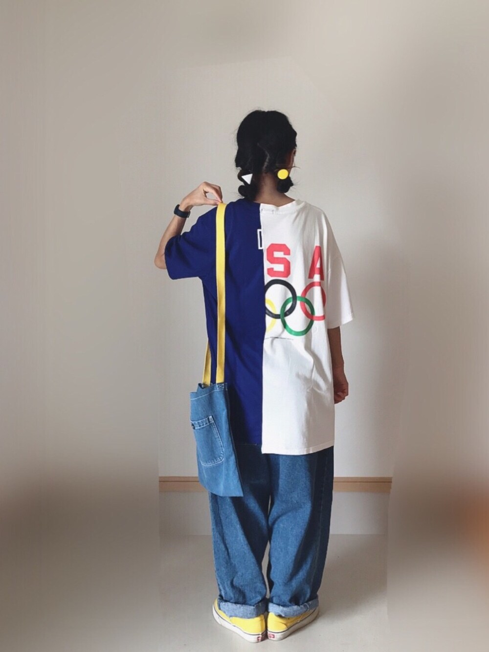 ãã¯ã€ãç³»ã®Tã·ã£ã/ã«ãããœãŒããã¯ã€ãç³»ã®Tã·ã£ã/ã«ãããœãŒããã«ãŒç³»ã®ã·ã§ã«ããŒããã°ãççšããã¬ãã£ãŒã¹ã®ç§ã³ãŒãã£ããŒãã®1æç®ã®åç