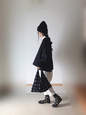 Rabbitsekine🐰さん（レディース・162cm）の冬コーディネート