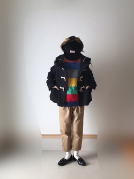 Rabbitsekine🐰さん（レディース・162cm）の冬コーディネート