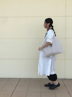 「ムック本」｜「アイテム（ワンピース/ドレス）」を使った、Rabbitsekine🐰さん（レディース・162cm）の夏コーディネート