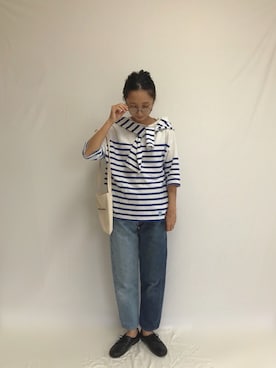 「アイテム（ドレスシューズ）」を使った、Rabbitsekine🐰さん（レディース・162cm）の秋コーディネート