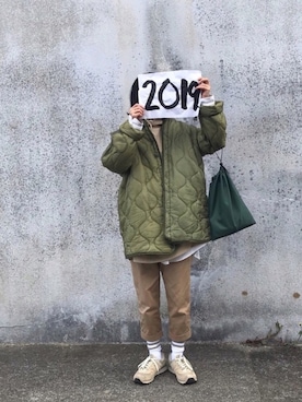 Rabbitsekine🐰さん(レディース・162cm)の冬コーディネート