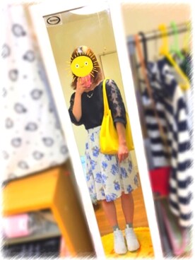 恵理香✌︎さん（レディース・157cm）の夏コーディネート