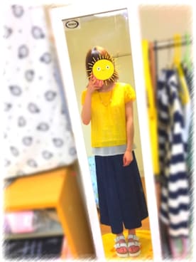 「ドラフトマジェ」｜恵理香✌︎さん（レディース・157cm）の夏コーディネート