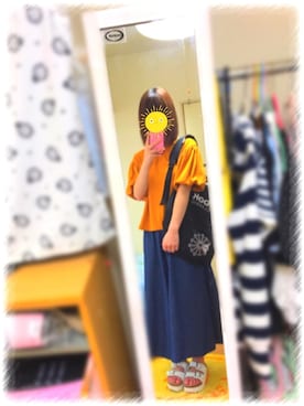 恵理香✌︎さん（レディース・157cm）の夏コーディネート