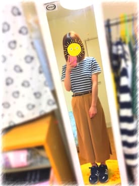 恵理香✌︎さん（レディース・157cm）の夏コーディネート