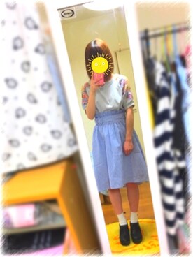 恵理香✌︎さん(レディース・157cm)の夏コーディネート