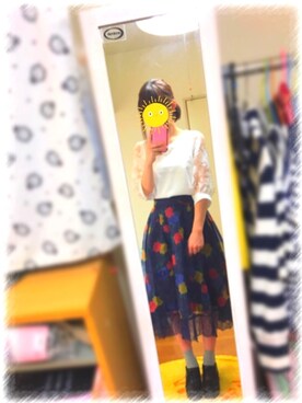 「お気に入りコーデ」｜「アイテム（その他）」を使った、恵理香✌︎さん（レディース・157cm）の夏コーディネート