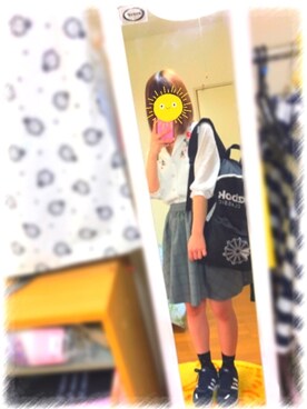 恵理香✌︎さん（レディース・157cm）の夏コーディネート