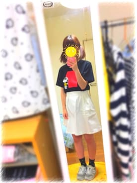 恵理香✌︎さん（レディース・157cm）の夏コーディネート