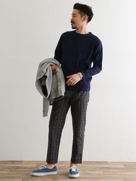 TOSHIさん（メンズ・177cm）の冬コーディネート