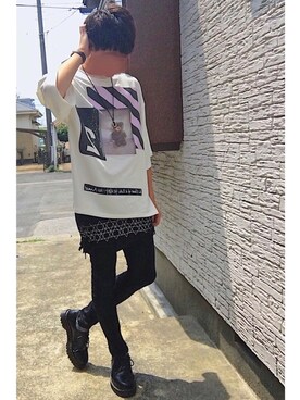 iku .さん（メンズ・175cm）の夏コーディネート