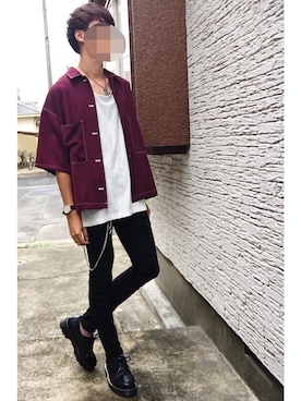 「dictionary（ディクショナリー）のアイテム」を使った、iku .さん（メンズ・175cm）の夏コーディネート