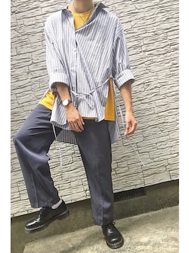 「dictionary（ディクショナリー）のアイテム」を使った、iku .さん（メンズ・175cm）の夏コーディネート