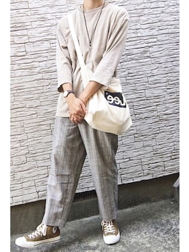 「dictionary（ディクショナリー）のアイテム」を使った、iku .さん（メンズ・175cm）の夏コーディネート