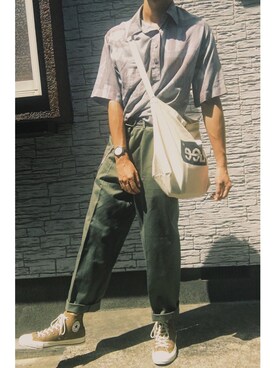 「dictionary（ディクショナリー）のアイテム」を使った、iku .さん（メンズ・175cm）の夏コーディネート