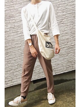 「dictionary（ディクショナリー）のアイテム」を使った、iku .さん（メンズ・175cm）の秋コーディネート