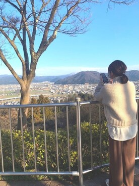 y u *さん（レディース・156cm）の冬コーディネート