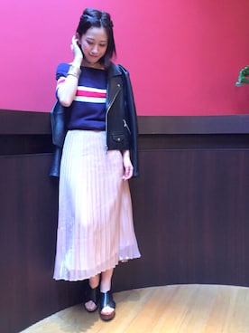 「a.v.max（エーヴィーマックス）のアイテム」を使った、kyonさん（レディース・160cm）の春コーディネート