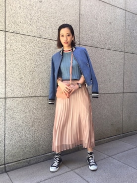 kyonさん（レディース・160cm）の春コーディネート