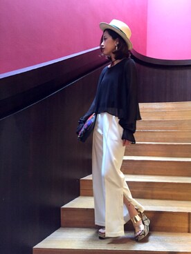 「Colour By  Numbers（カラーバイナンバーズ）のアイテム」を使った、kyonさん（レディース・160cm）の春コーディネート