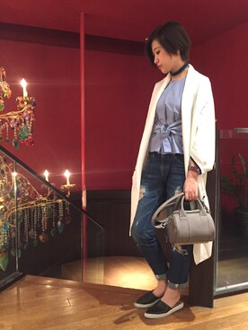 kyonさん（レディース・160cm）の春コーディネート