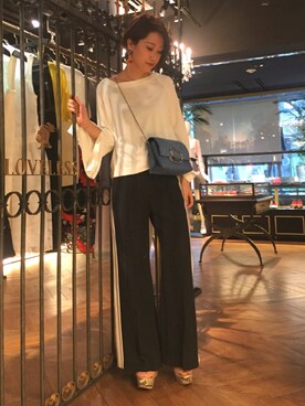 「Colour By  Numbers（カラーバイナンバーズ）のアイテム」を使った、kyonさん（レディース・160cm）の春コーディネート