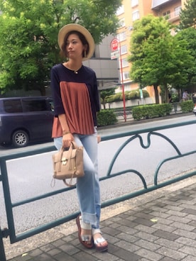 kyonさん（レディース・160cm）の夏コーディネート