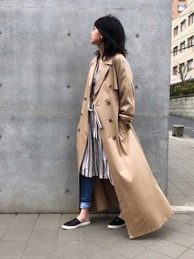 kyonさん（レディース・160cm）の春コーディネート