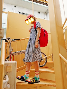 968さん（レディース・158cm）の夏コーディネート