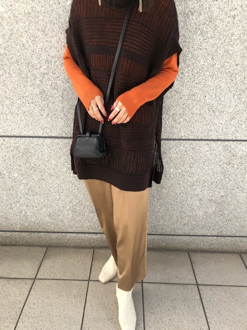 08sircus（ゼロエイトサーカス）の「＜08sircus＞メッシュニットベスト