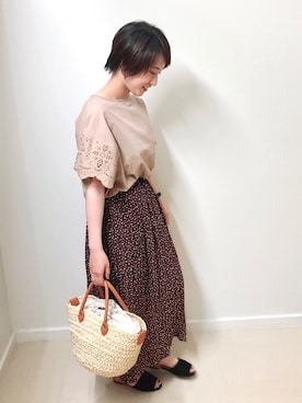 fujiさん（レディース・162cm）の夏コーディネート