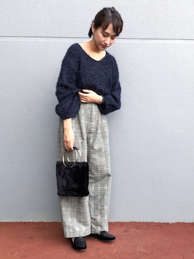 fujiさん（レディース・162cm）の秋コーディネート