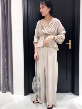 fujiさん（レディース・162cm）の夏コーディネート