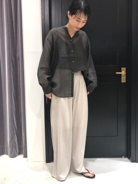 fujiさん（レディース・162cm）の夏コーディネート