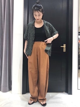 fujiさん（レディース・161cm）の夏コーディネート