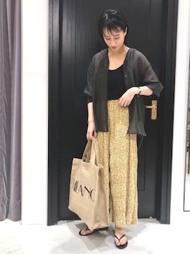 fujiさん(レディース・162cm)の夏コーディネート