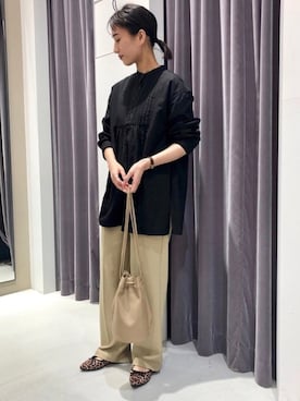 fujiさん（レディース・162cm）の冬コーディネート