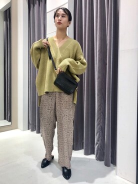 fujiさん（レディース・162cm）の冬コーディネート