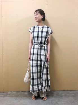 fujiさん（レディース・162cm）の春コーディネート