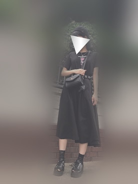 「EMODA」｜「アイテム（ハンチング/ベレー帽）」を使った、haruka➶♡さん（レディース・164cm）の夏コーディネート